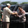 Menhan Serahkan Maung MV3 Buatan Pindad di Lanud Husein