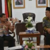 DIALOG: Bupati Dony Ahmad Munir beraudensi dengan Wakil Ketua DPR RI dari Partai Kebangkitan Bangsa Cucun Ahma