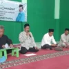 PELAKSANAAN: Kepala SMK Ma\'arif 2 Sumedang, Raden Mohamad Aminulloh, S.Ag., saat membuka kegiatan Smartren di