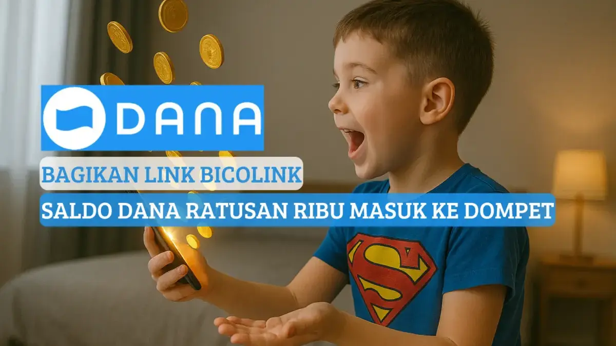 Cuma Bagiin Link Langsung Dapet Voucher Saldo DANA Gratis Ratusan Ribu Dari Bicolink