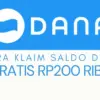 Cara Klaim Saldo DANA Gratis Rp200 Ribu Senin 21 April 2025: 4 Metode Praktis Tanpa Biaya