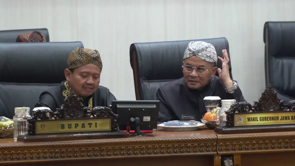Bupati Paparkan Program Seratus Hari Kerja di Hadapan DPRD Sumedang
