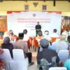 Pada Penyerahan Sertifikat di Parangteritis, Mentri Nusron Berpesan Masyarakat Bisa Menjaganya