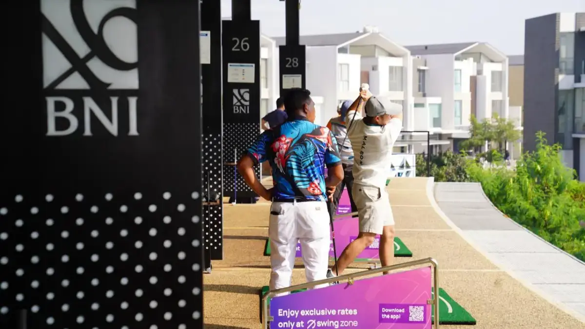 BNI Gelar Golf Clinic Perkuat Relasi dengan Next Generation Nasabah Private Banking