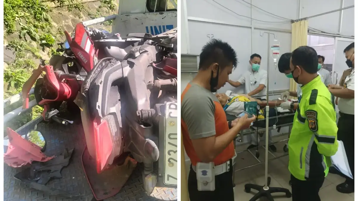 Pengendara Motor Korban Kecelakaan di Cigendel Sumedang Dirawat Intensif di RSUD Sumedang