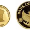 Koin Emas Rupiah Peringatan Soekarno, Mengantung Logam Mulia 24 Karat Paling Dicari Oleh Kolektor