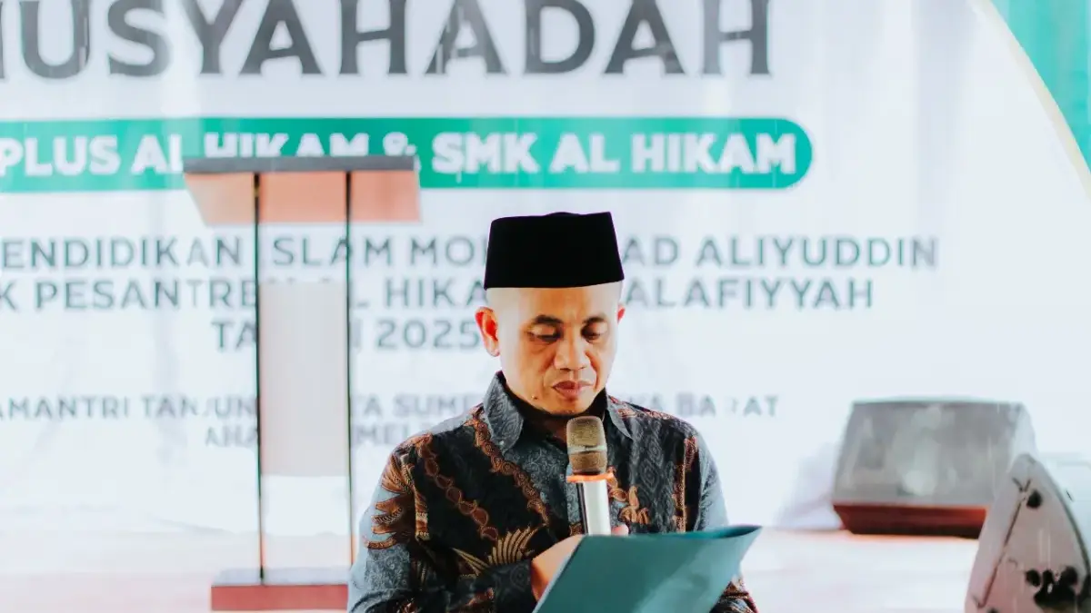 Haflah Musyahadah Kelas XII MA Plus Al-Hikam dan SMK Al-Hikam, yang digelar di kompleks Pondok Pesantren Al-Hi