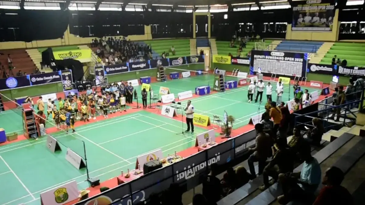 GOR Tadjimalela Jadi Arena Bergengsi “Bupati Sumedang Open 2025