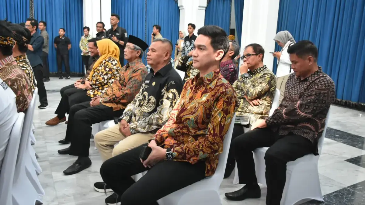 Wabup Fajar menyampaikan bahwa Sumedang siap menjadi bagian dari gerakan besar pembangunan desa berbasis lingk