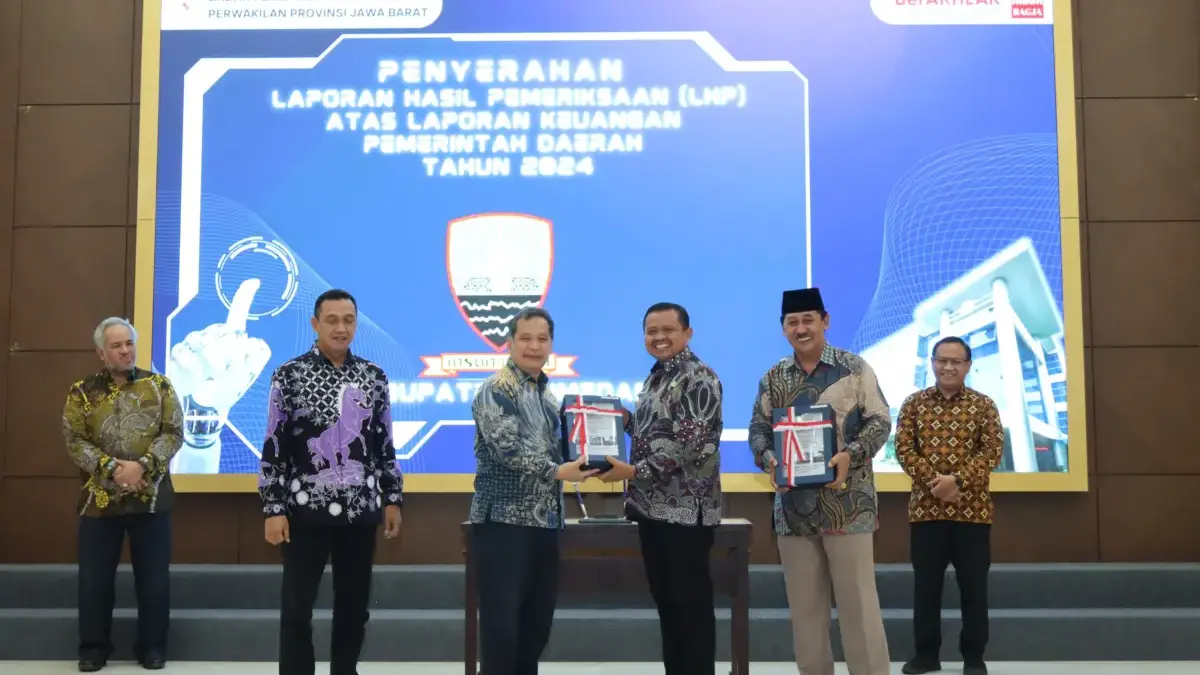 Ini menunjukkan Sumedang telah taat, telah bisa mengolah keuangan dan mempertanggungjawabkannya dengan baik