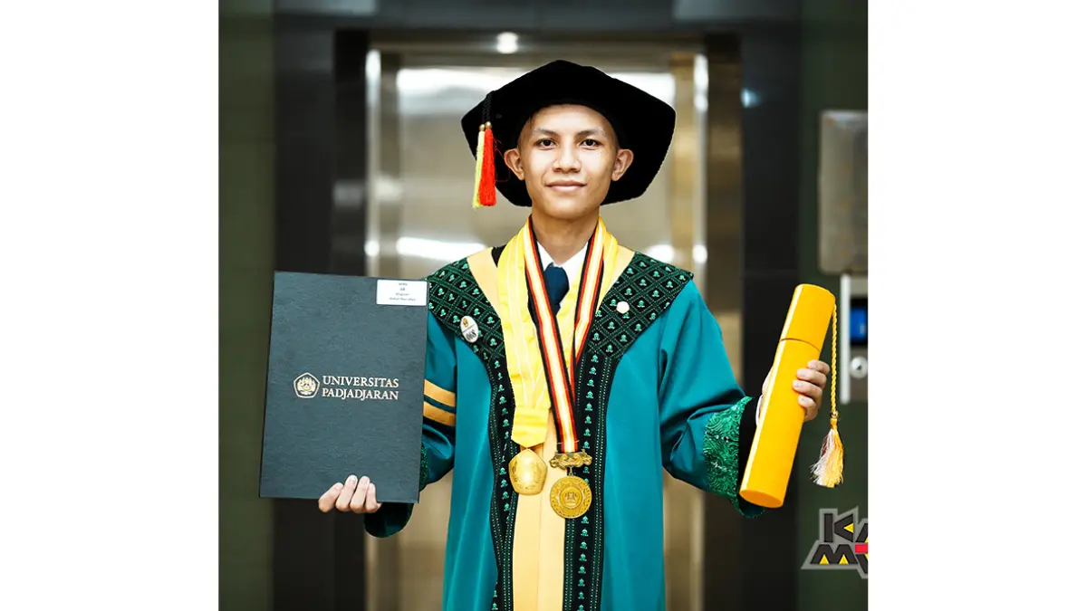 Mahasiswa Inspiratif! Ardian Nurcahya Raih Gelar Ganda, 3 Hak Cipta, dan Publikasi Internasional
