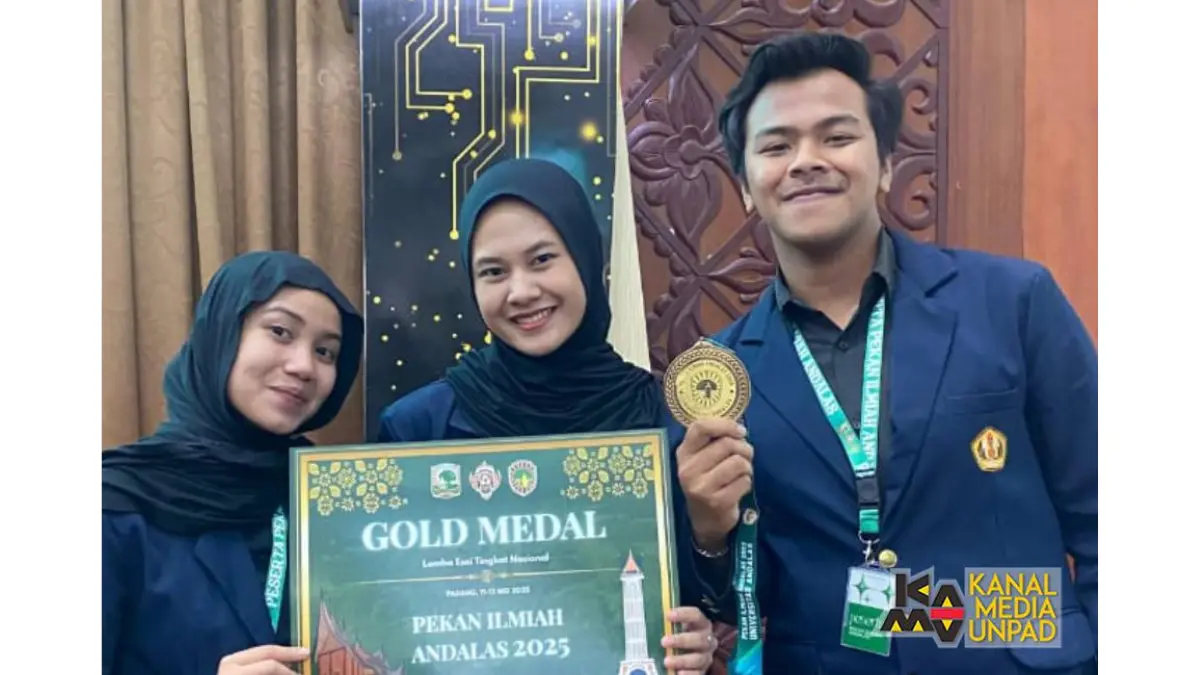 BERPRESTASI: Mahasiswa Unpad Berhasil Raih Gold Medal dan Top 8 Finalis di Pekan Ilmiah Andalas 2025