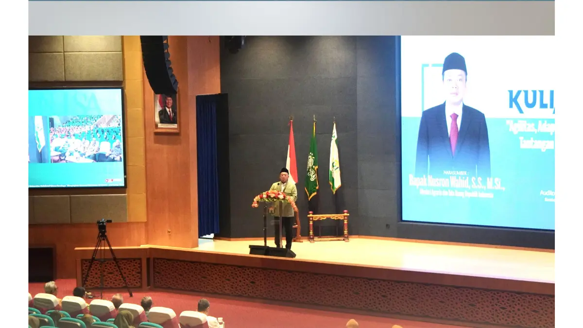 Kuliah Pakar UNUSA, Menteri Nusron Ungkap Peran Strategis Mahasiswa dalam Perubahan Pertanahan dan Tata Ruang