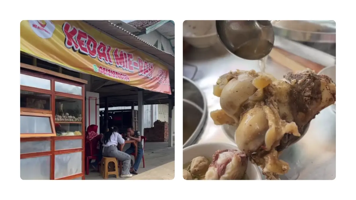 Mengenyangkan dan Murah Meriah! Cuma Rp20.000 Kalian Bisa Menikmati Balung Super Lezat Ini di Kedai Mie-rah!