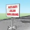BENAHI: Pemerintah Kabupaten Sumedang akan merealisasikan perbaikan jalan penghubung antara Sukasari dan Gente