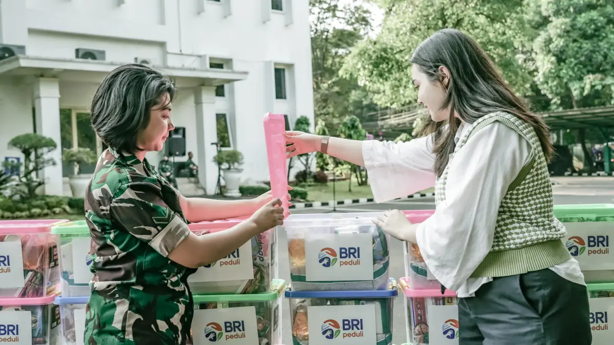 Kodam III/Siliwangi tahun 2025, PT Bank Rakyat Indonesia (Persero) Tbk melalui program Tanggung Jawab Sosial d