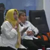 TINGKATKAN: Sekretaris Daerah Kabupaten Sumedang Tuti Ruswati saat menutup kegiatan Gebyar Pengembangan Kompet