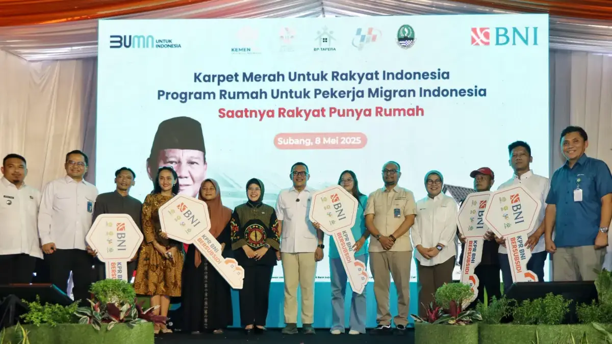 BNI, Kementerian PKP, KP2MI, dan BP Tapera Kolaborasi Hadirkan KPR Terjangkau bagi PMI