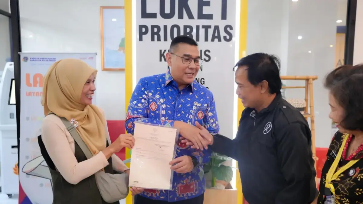 Wamen Ossy Sosialisasikan Keunggulan Sertifikat Elektronik ke Masyarakat Kulon Progo