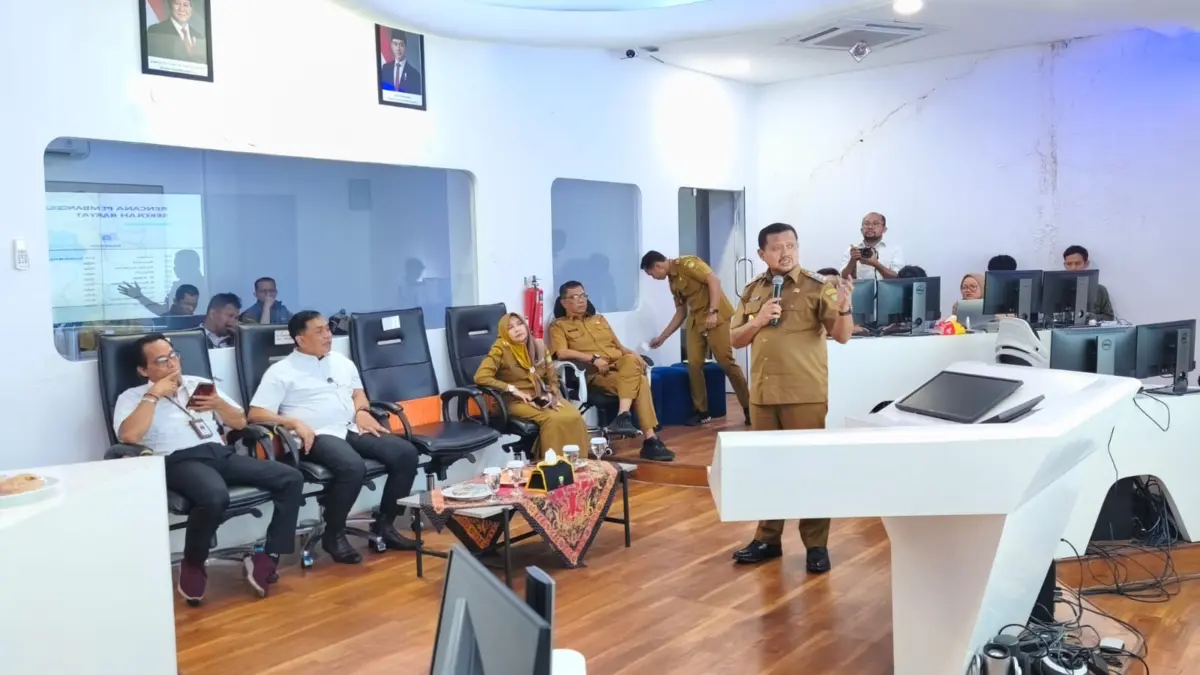 Bupati Sumedang, Dony Ahmad Munir, menerima kunjungan Kepala Sekretariat Komisi Nasional Disabilitas (KND) Ke