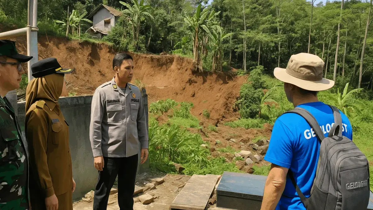 Ahli Geologi Ungkap Penyebab Longsor Cisarua: Kandungan Air Tinggi dan Tanah Lembung Jadi Pemicu