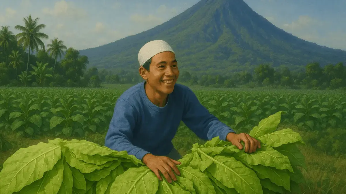 Petani Tembakau di Paseh Dapat Bantuan Bibit Bawang dari DPKP Sumedang