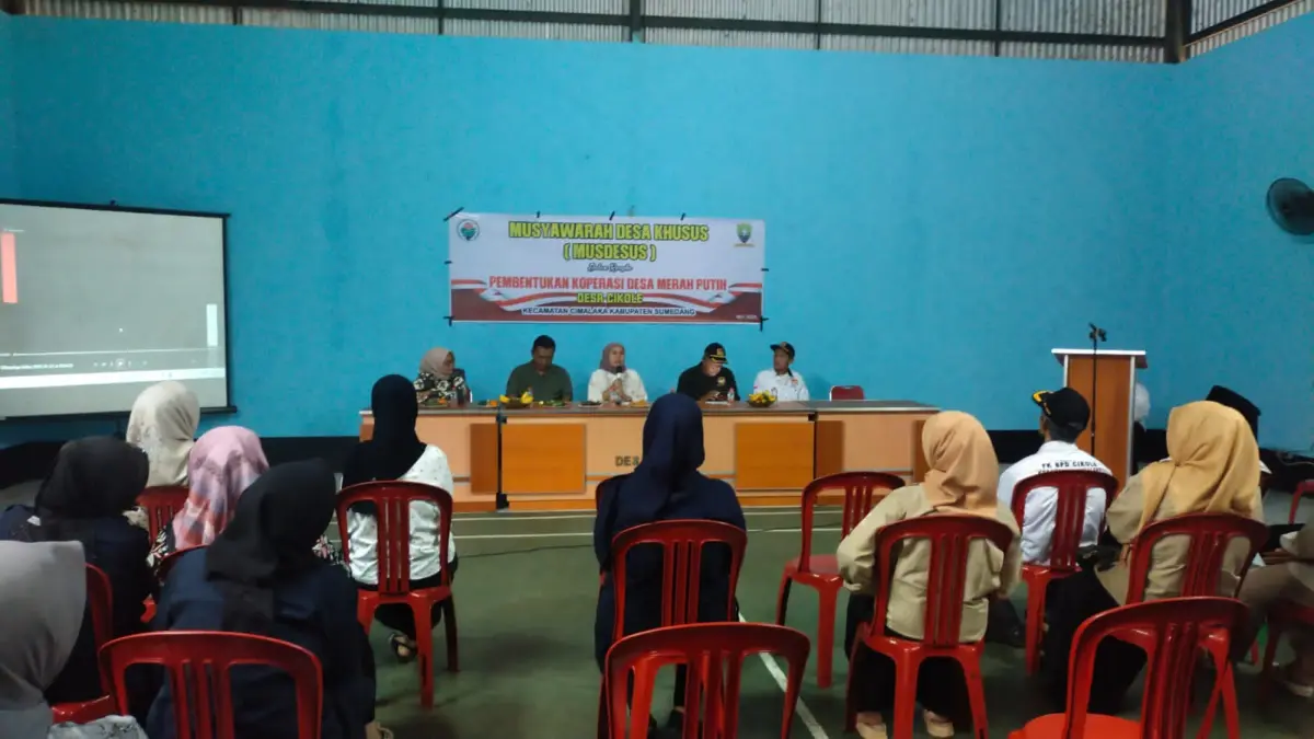 Kades Cikole Berharap   Koperasi Bisa Sejahterakan Warga