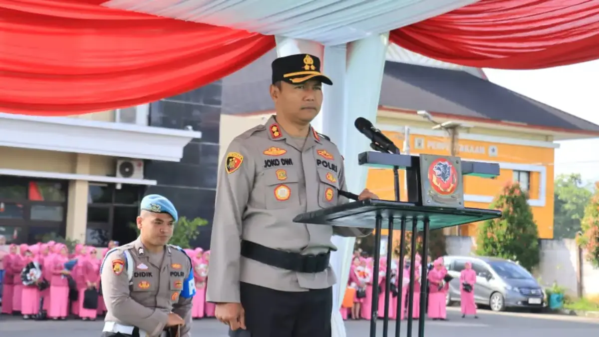 Ratusan Personel Polres Sumedang Naik Pangkat