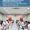 Rapermen Renstra 2025-2029 Ditargetkan Rampung Juli, Sekjen Kementerian ATR/BPN Minta Jajaran Kerja Kolaborati