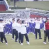 Pagi Ceria di Jatinangor, Kepala Daerah Semangat Senam Sebelum Dapat Materi Kebangsaan
