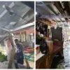 Atap Pasar Parakanmuncang Roboh, Proyek Juksung Bernilai Ratusan Juta Dipertanyakan