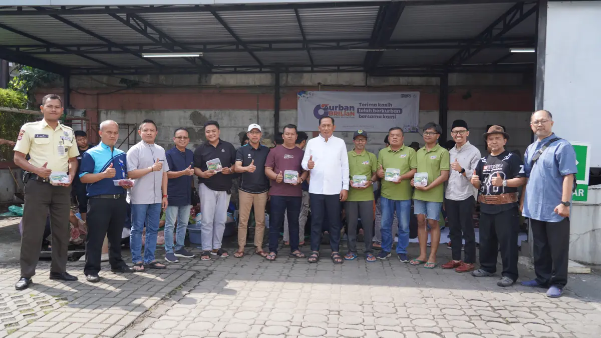 BRI RO Bandung Gelar Penyembelihan Hewan Qurban, Wujud Kepedulian Insan BRILian BRI RO Bandung Gelar Penyembelihan Hewan Qurban, Wujud Kepedulian Insan BRILian