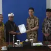 Wakil Bupati Sumedang Fajar Aldila menerima audiensi sekaligus silaturahmi bersama jajaran Yayasan Juru Kunci