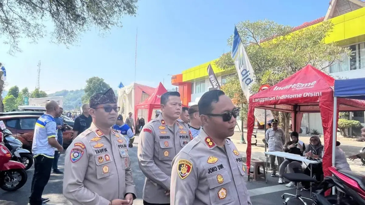 Polres Sumedang Gelar Sumedang Auto Festival Vol. 2, Meriahkan HUT Bhayangkara ke-79