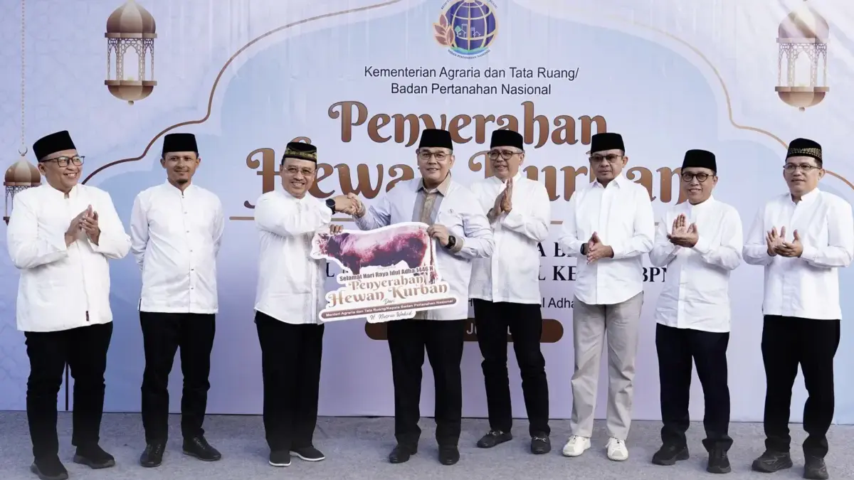 Iduladha 1446 H, Wamen Ossy: Momentum Spiritualisasi Nilai Pengabdian di Lingkungan Birokrasi