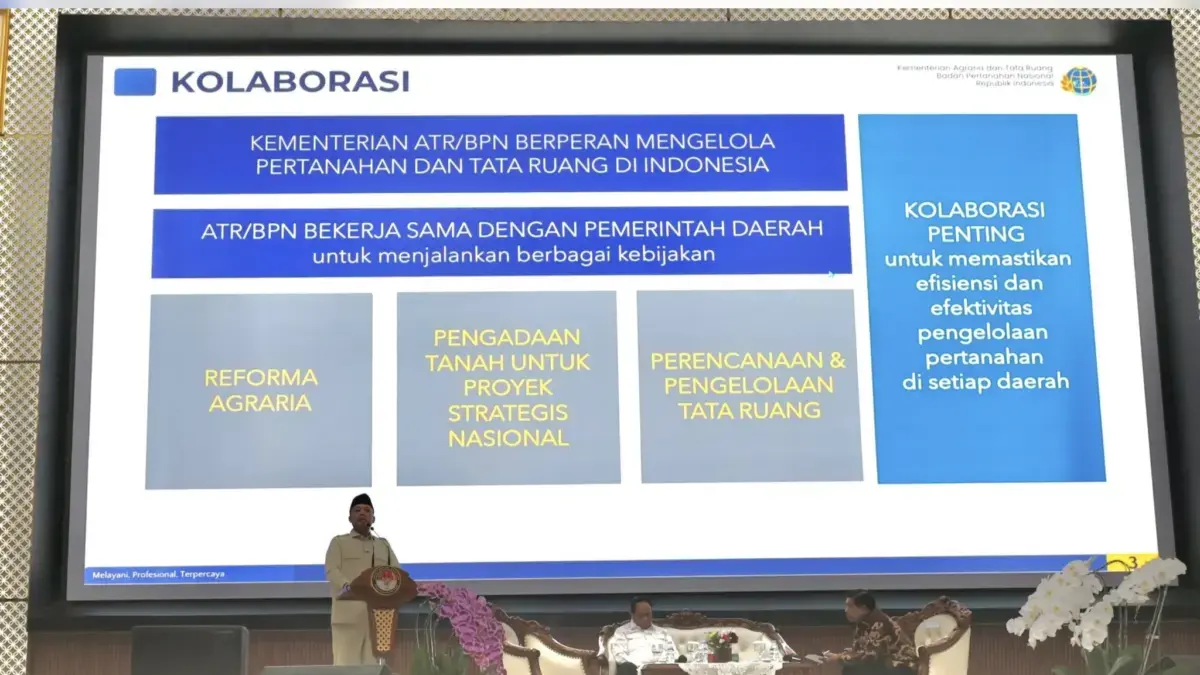 Menteri Nusron Bicara Soal Pertanahan dan Tata Ruang di Orientasi Kepemimpinan Kepala Daerah Gelombang II