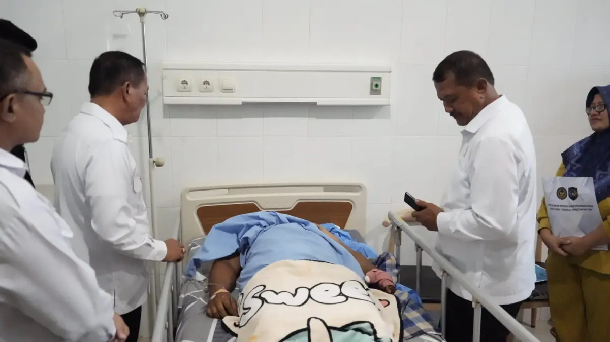 Tiba di Nabire, Dirjenpas Sambangi Petugas Lapas yang Terluka