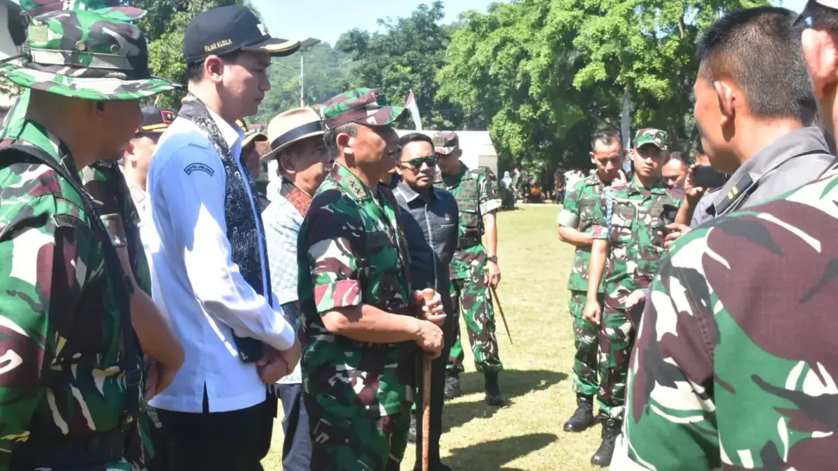 TMMD ke-124 Tahun 2025 Resmi Ditutup: Terelenggaranya Kemanunggalan TNI dengan Rakyat