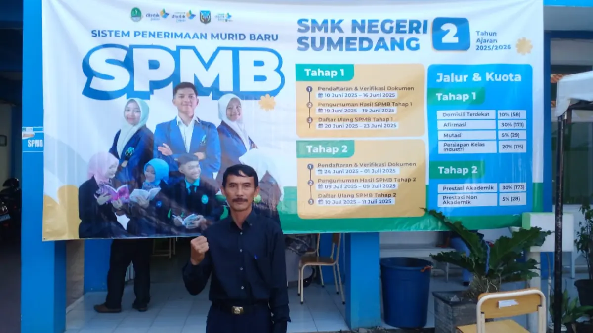 375 Siswa Lolos Masuk SMKN 2 Sumedang
