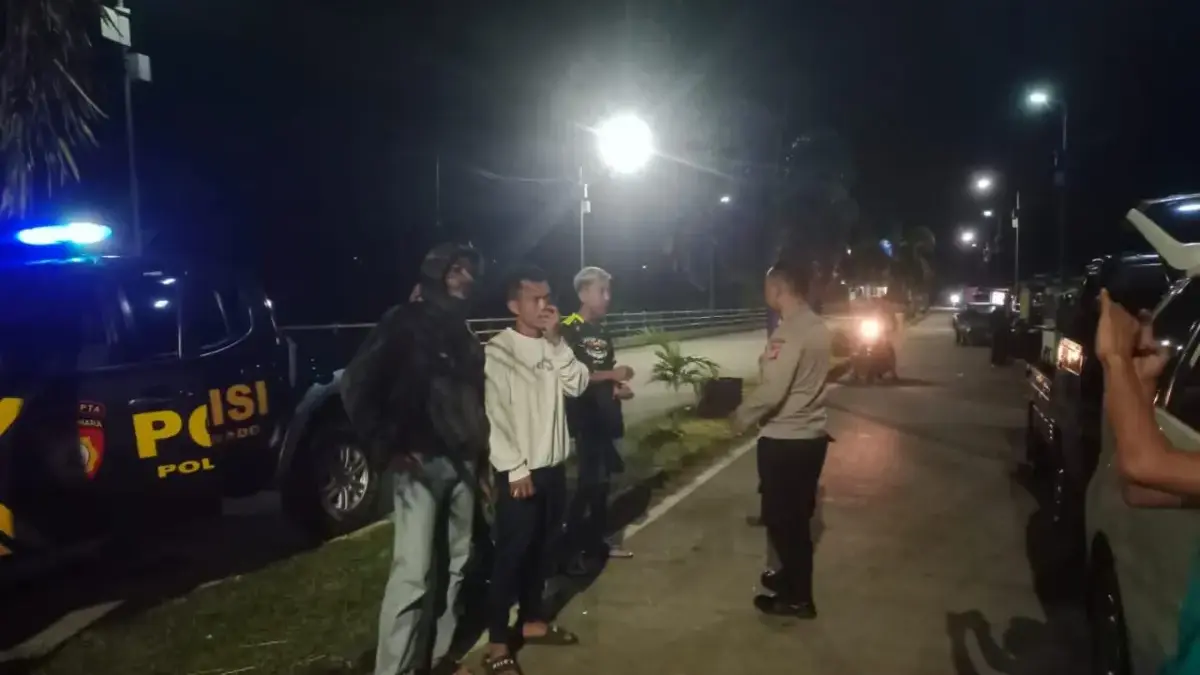Cegah Kriminal, Polsek Wado Tongkrongi Daerah Rawan