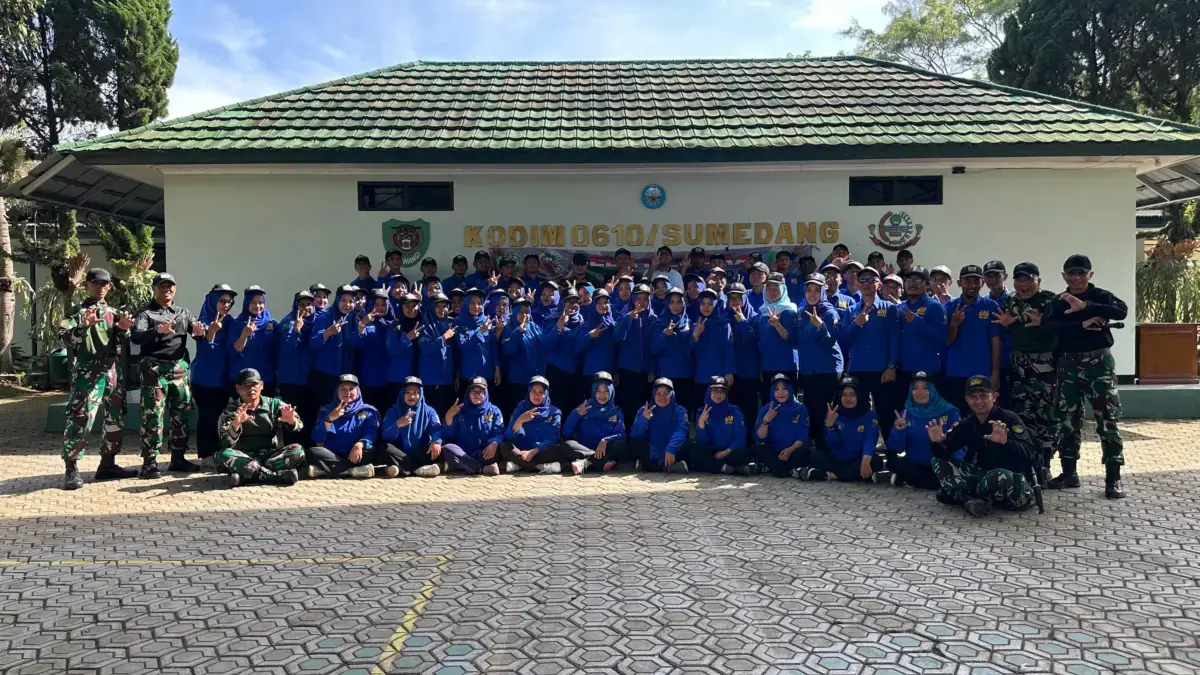 Perumda Tirta Medal Laksanakan Pelatihan Bela Negara