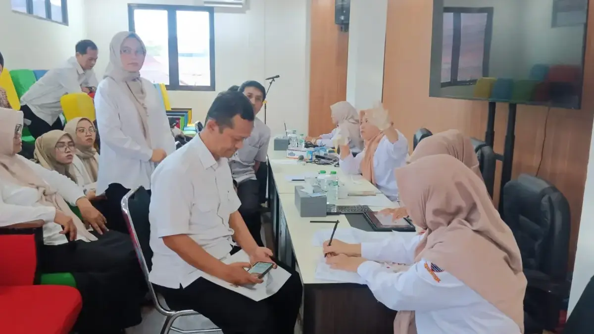 Bupati Cek Kesehatan Gratis di Sekretariat DPRD