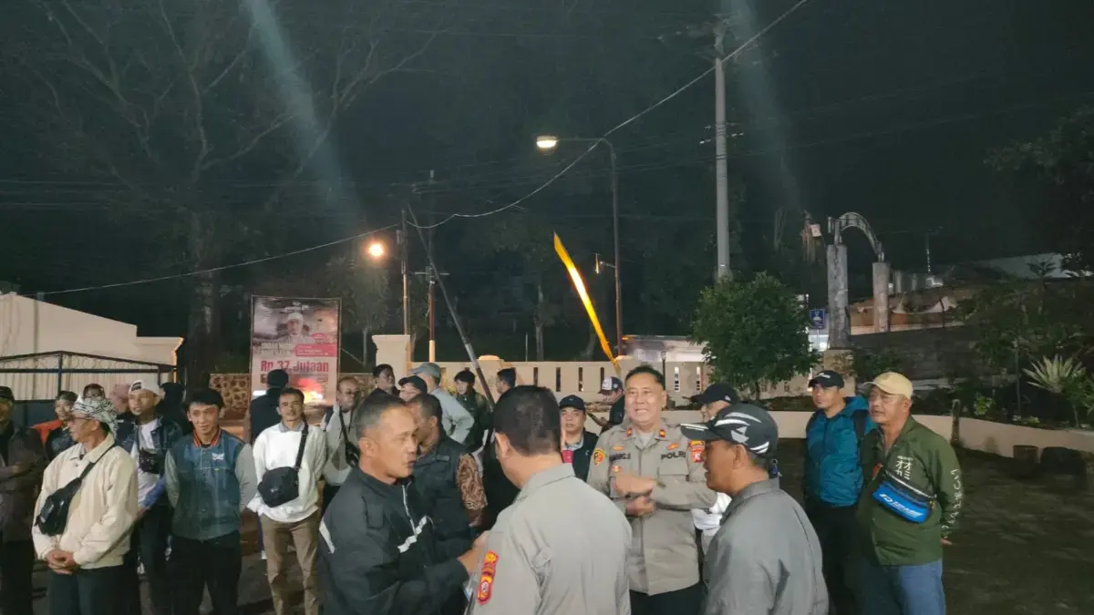 Warga Tanjungsari Dukung HUT Bhayangkara ke-79, 48 Orang Diberangkatkan ke Monas