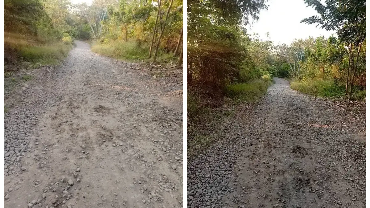 Jalan Gendereh - Sanca Rusak, Warga Mengeluh