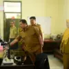 Sidak ke Dinas Perkimtan, Bupati Soroti Beberapa  Fasilitas Tak Berfungsi
