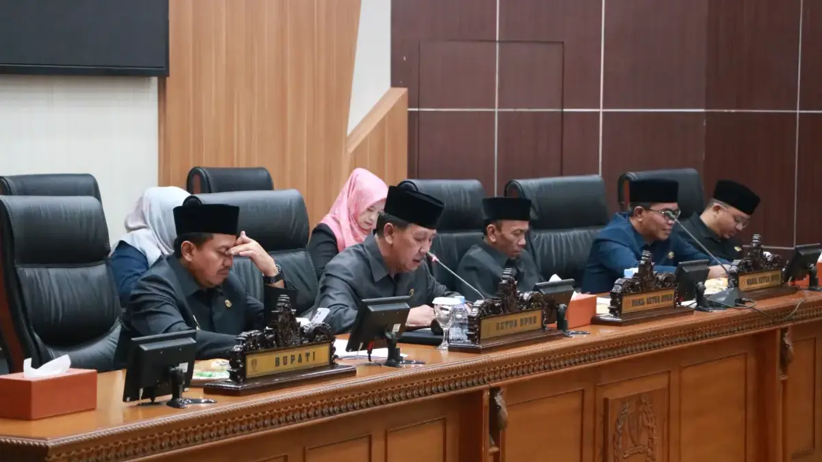 Perda P2APBD Kabupaten Sumedang TA 2024 Disahkan DPRD dan Pemkab