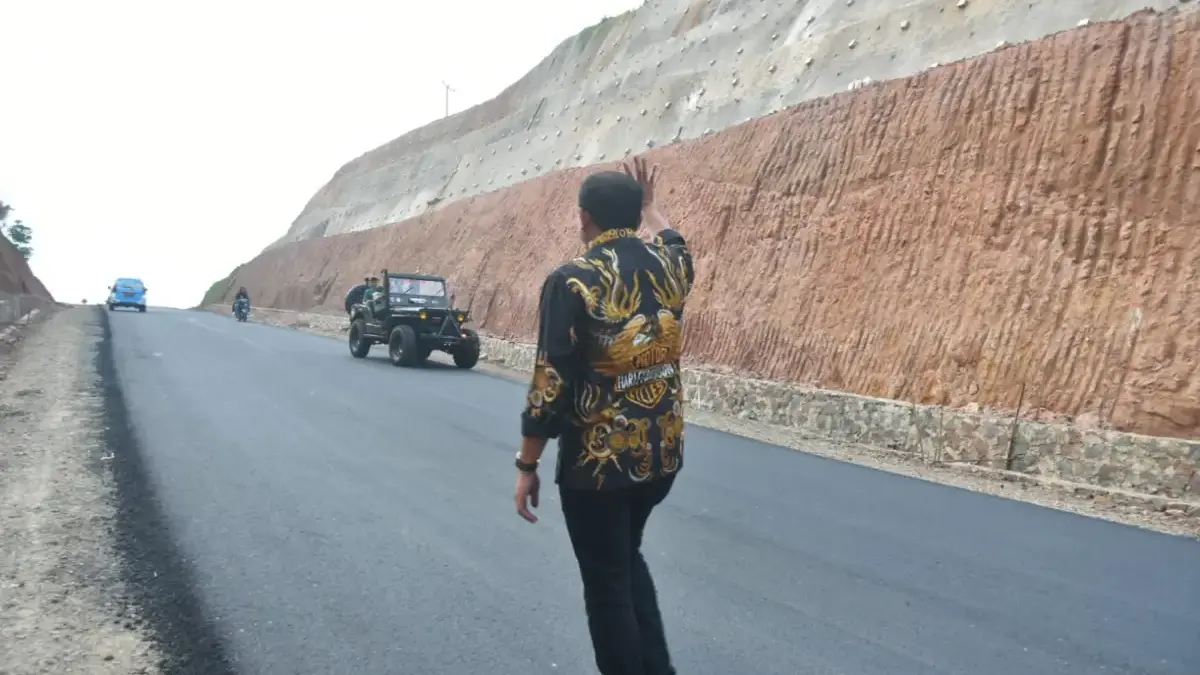 Jalan Lingkar Utara Jatigede Akhirnya Tuntas Dibangun, Bupati: Mimpi yang Jadi Nyata