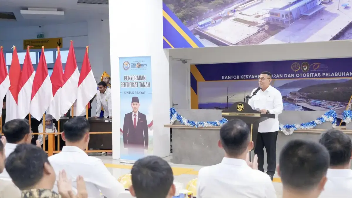 Wamen Ossy Apresiasi Kolaborasi Seluruh Pihak yang Sudah Membuat 95% Target PTSL Sulawesi Tengah Tercapai