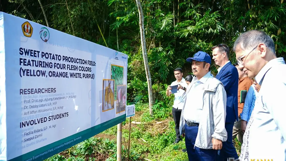 Menteri PPN / Kepala Bappenas Gagas Berdirinya International Sweet Potato Center di Universitas Padjadjaran Menteri PPN / Kepala Bappenas Gagas Berdirinya International Sweet Potato Center di Universitas Padjadjaran