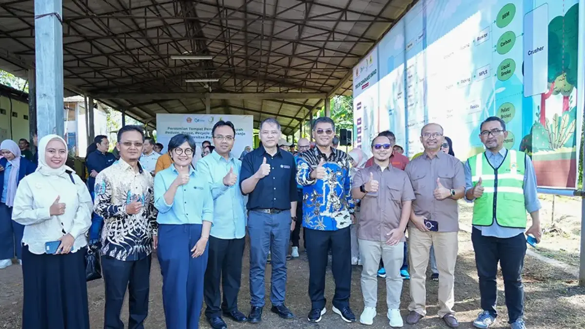 Unpad Resmikan Tempat Pengolahan Sampah Sebagai Wujud Dukungan Komitmen Kampus Hijau